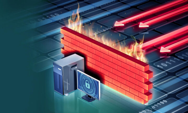 Firewall blockt Cyberangriffe